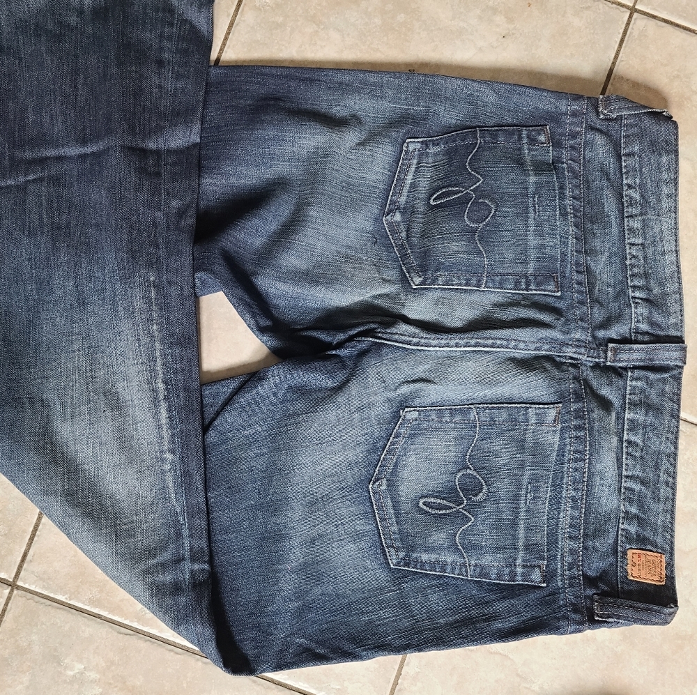 Guess daredevil flare low rise